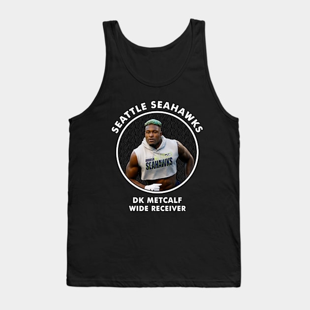 DK METCALF - WR - SEATTLE SEAHAWKS Tank Top by Mudahan Muncul 2022